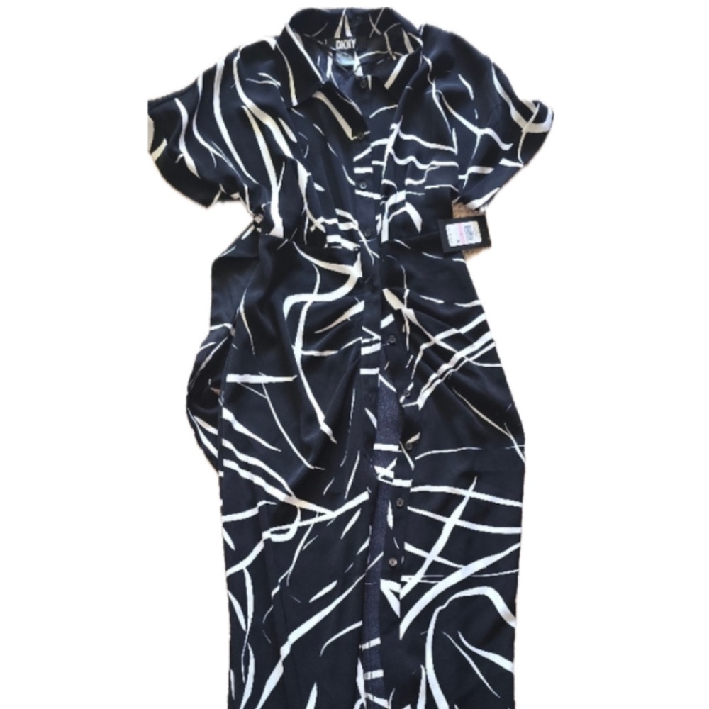 DKNY Black and White Women's Dress